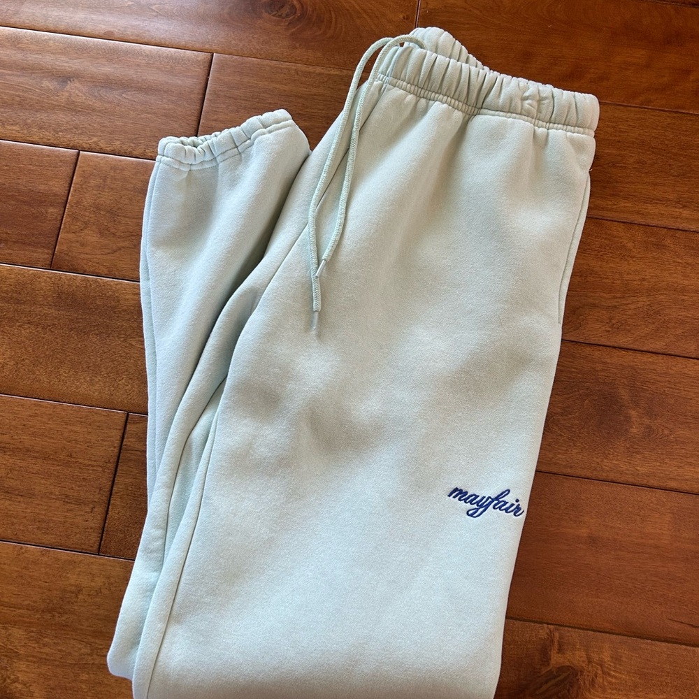 Mayfair Light Green Sweatpants